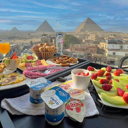 Steps In Pyramids View Hotel Kafret el-Gabal Екстериор снимка