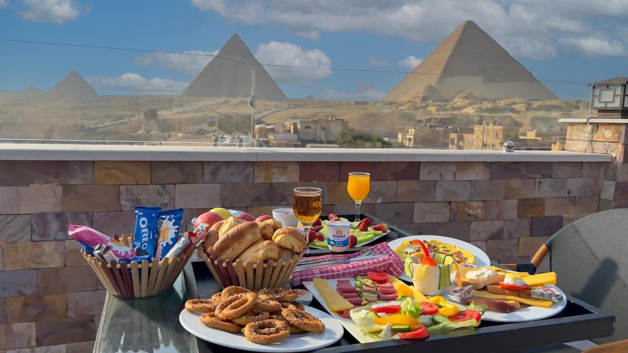Steps In Pyramids View Hotel Kafret el-Gabal Екстериор снимка