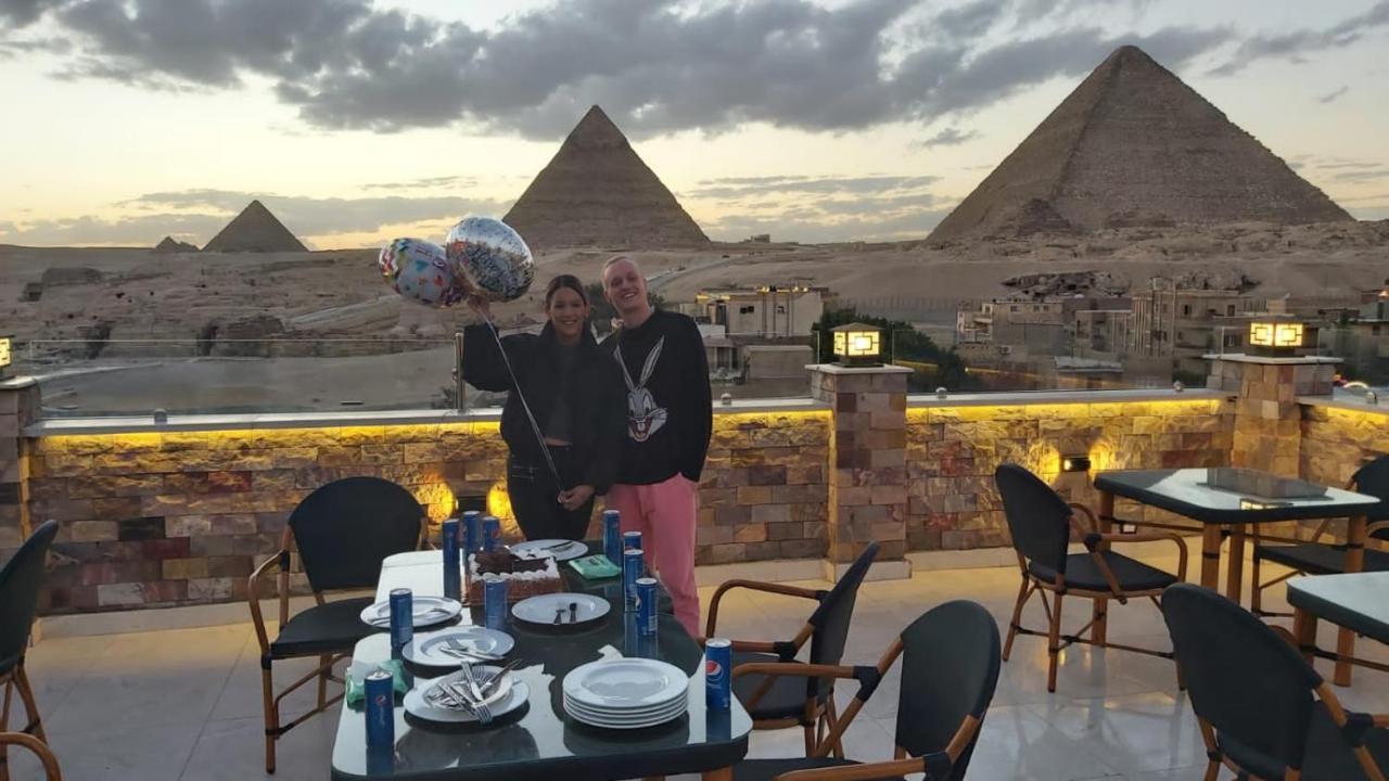 Steps In Pyramids View Hotel Kafret el-Gabal Екстериор снимка