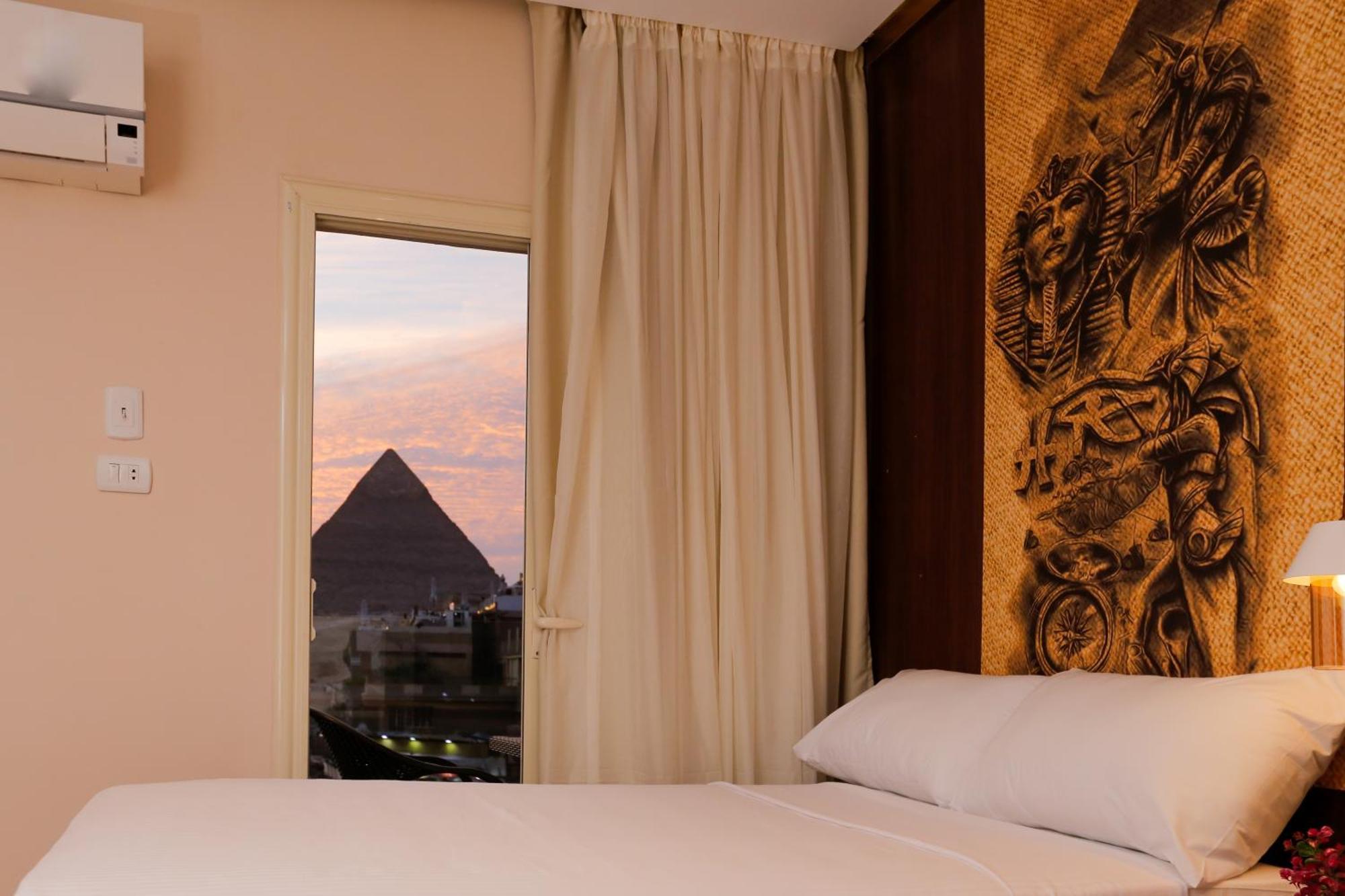 Steps In Pyramids View Hotel Kafret el-Gabal Екстериор снимка