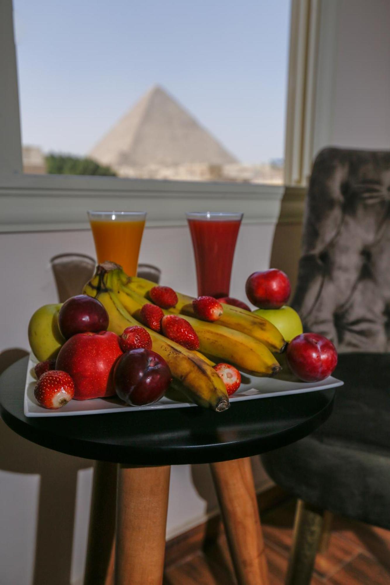 Steps In Pyramids View Hotel Kafret el-Gabal Екстериор снимка